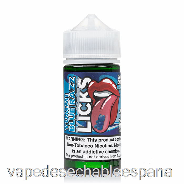 Vape España Frozty Yummi Frambuesa Azul - Licks Roll Upz - 100ml 6mg